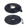5m(196.85") Motor- en Encoderkabel met connectorenkit voor A6-serie 17-bits servomotor - A6-5M-5E | StepperOnline