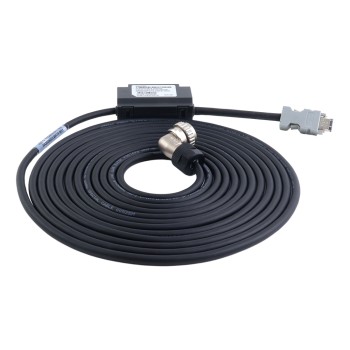 5m(196,85") Encoderkabel met batterijbox voor A6 & A6H serie 17-bits servomotor