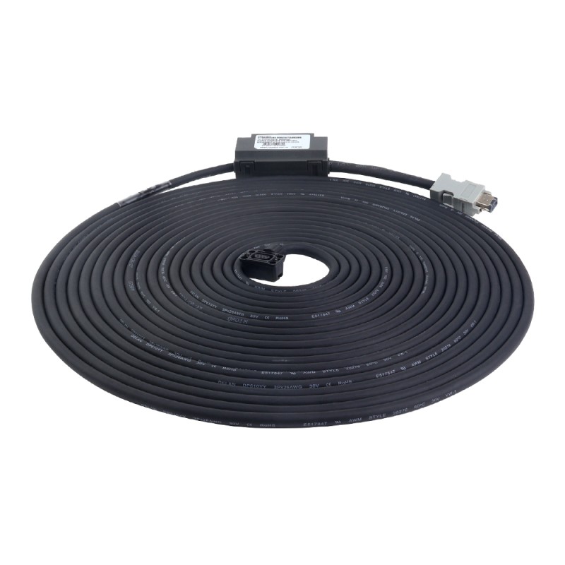 10m(393,7") encoderkabel met accubak voor 17-bit servomotor uit de A6-serie - AS7-C-ENC076-BAT-10.0 | StepperOnline