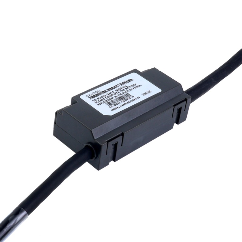 3m(118,11") encoderkabel met accubak voor 17-bit servomotor uit de A6-serie - AS7-C-ENC076-BAT-3.0 | StepperOnline
