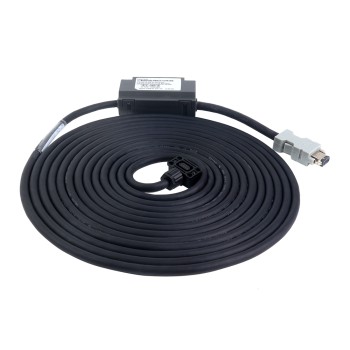 5m(196,85") encoderkabel met accubak voor 17-bit servomotor uit de A6-serie