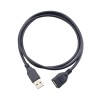 USB 2.0 naar seriële RS232-adapter met 1 m kabelconverter
