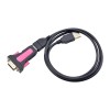 USB 2.0 naar seriële RS232-adapter met 1 m kabelconverter