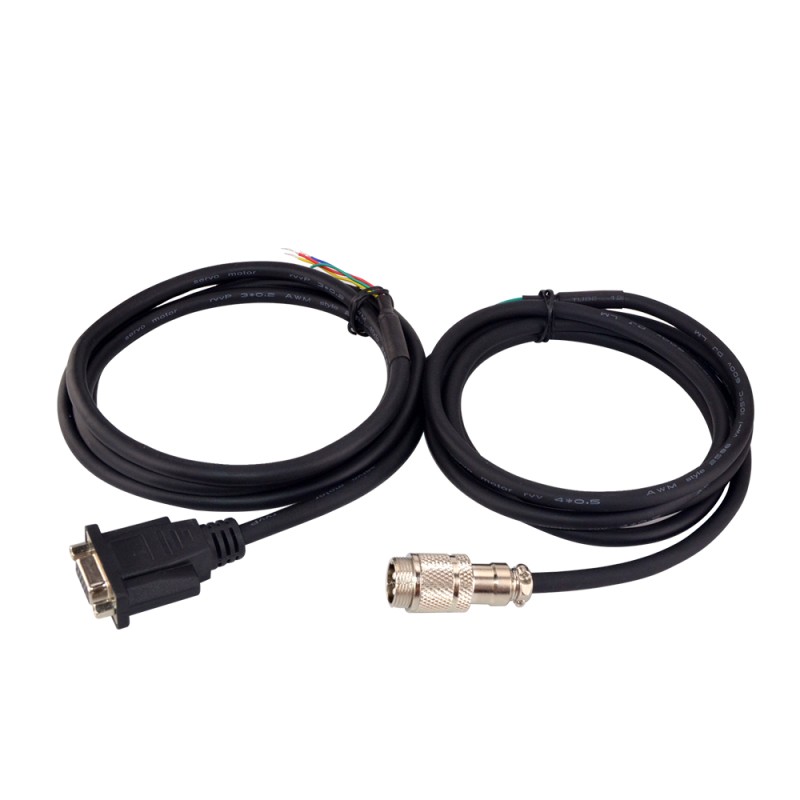 1,7 m (67) AWG20 motor en encoder verlengkabel kit voor Nema 23 en 24 closed loop stappenmotoren