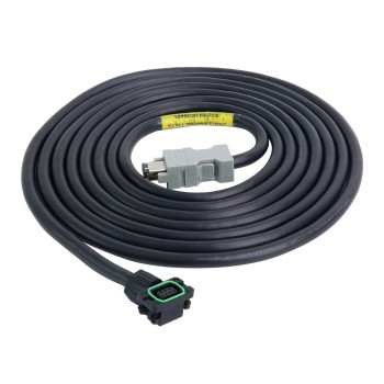 3m (118,11") encoderverlengkabel met connector voor 23-bit servomotor uit de T6- en T7-serie