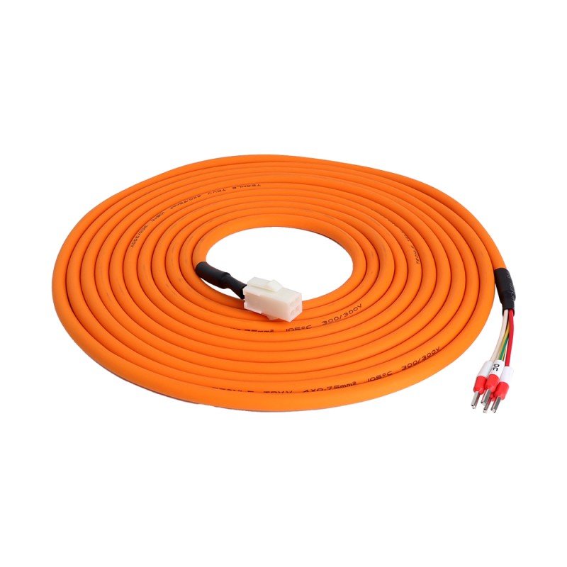 5m (196,85) 4-PIN motorverlengkabel voor E6-serie servomotor