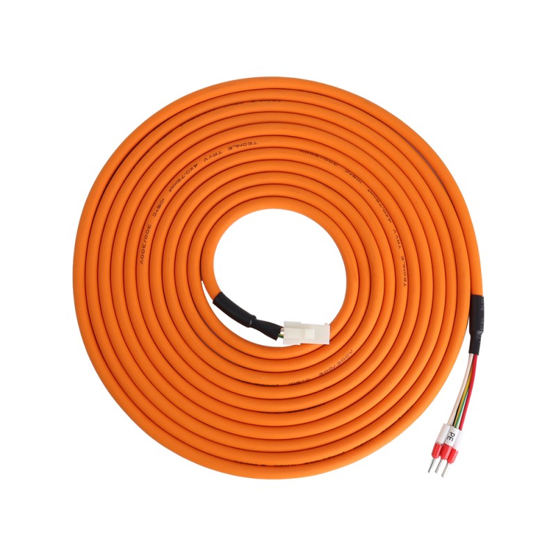 5m (196,85) 4-PIN motorverlengkabel voor E6-serie servomotor