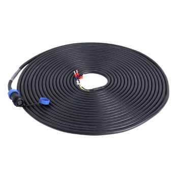 10m(393,7") 4-pins motorverlengkabel met IP65 luchtvaartconnector voor T6-serie 17-bit servomotor