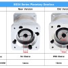 EG-serie Planetaire versnellingsbak Gear Ratio 10:1 Backlash 10arc-min voor Nema 34 stappenmotor