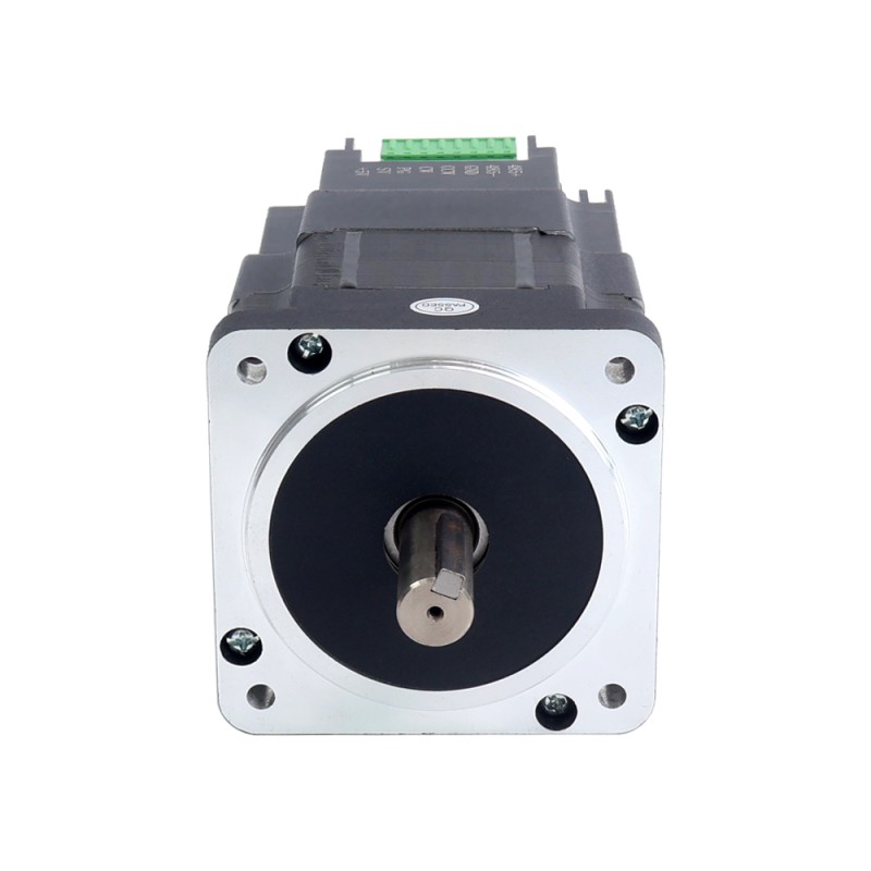 Nema 34 86x86x138mm Geïntegreerde borstelloze gelijkstroommotor 100W 24V 1500RPM 0,64Nm 4,17A w/ Driver