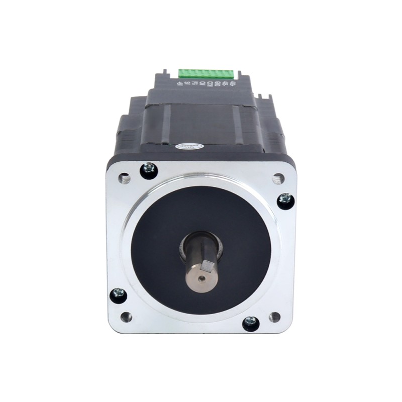 Nema 34 86x86x168mm Geïntegreerde borstelloze gelijkstroommotor 200W 24V 1500RPM 1,27Nm 8,33A w/ Driver