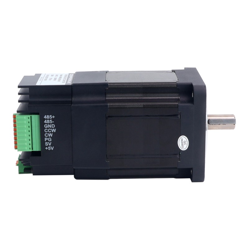 Nema 34 86x86x168mm Geïntegreerde borstelloze gelijkstroommotor 200W 24V 1500RPM 1,27Nm 8,33A w/ Driver
