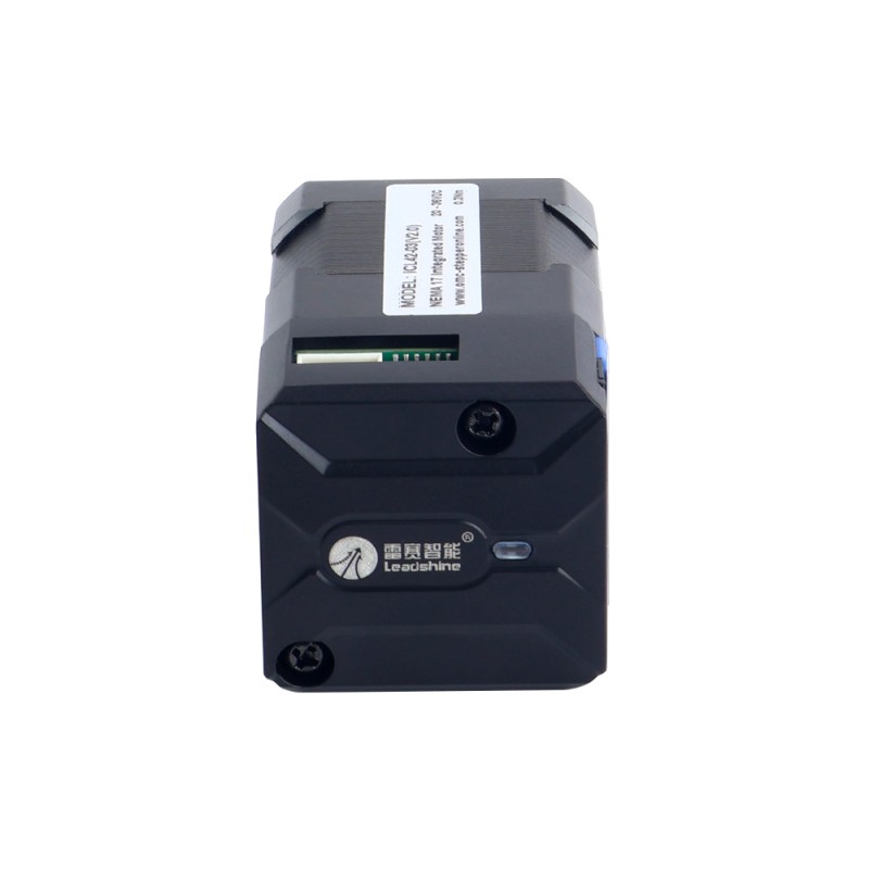 iCL Serie NEMA 17 Geïntegreerde Gesloten Lus Stappenmotor 0.3Nm(42.48oz.in) 20-36VDC met 14-bits Encoder iCL Serie NEMA 17 Geïntegreerde Gesloten Lus Stappenmotor 0.3Nm(42.48oz.in) 20-36VDC met 14-bits Encoder