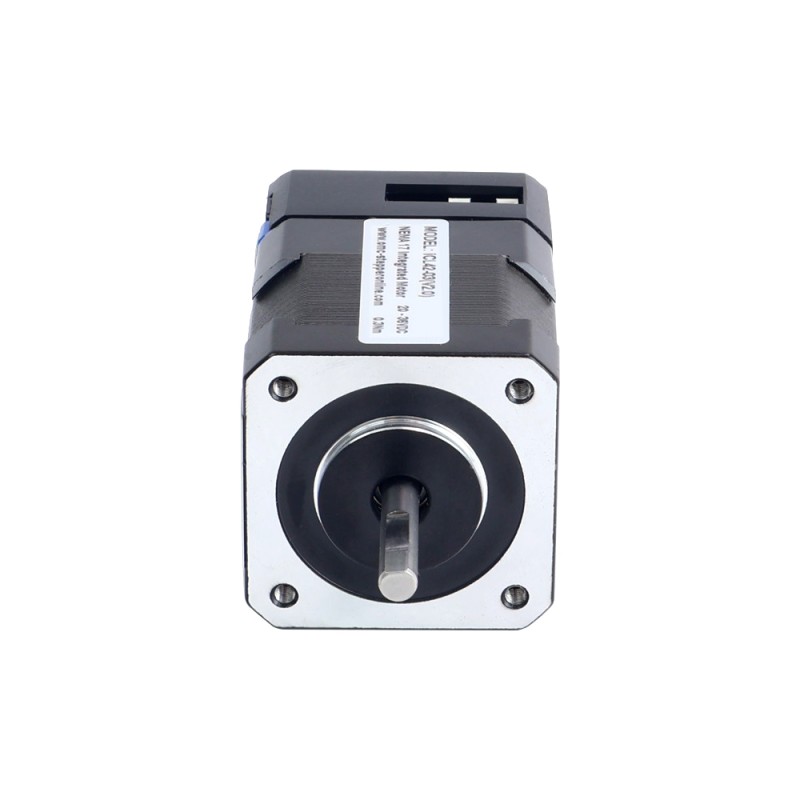 iCL Serie NEMA 17 Geïntegreerde Gesloten Lus Stappenmotor 0.3Nm(42.48oz.in) 20-36VDC met 14-bits Encoder iCL Serie NEMA 17 Geïntegreerde Gesloten Lus Stappenmotor 0.3Nm(42.48oz.in) 20-36VDC met 14-bits Encoder