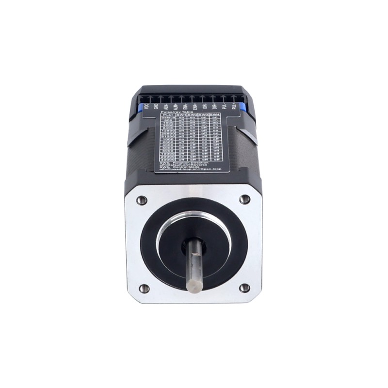 iCL-serie NEMA 17 geïntegreerde stappenmotor met gesloten lus 0,6 Nm (84,96oz.in) 20-36 VDC met 14-bits encoder