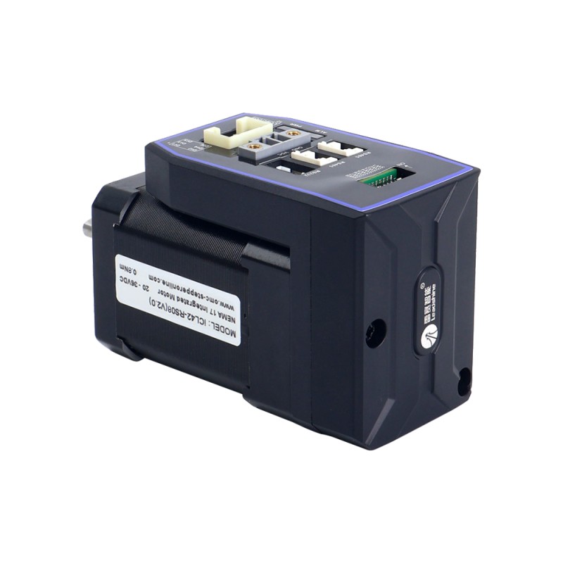 iCL serie NEMA 17 geïntegreerde RS485 Closed Loop stappenmotor 0,8 Nm (113,29oz.in) 20-36VDC met 14-bits encoder