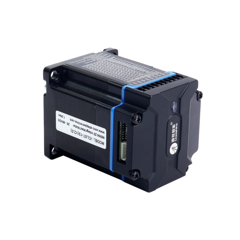 iCL-serie NEMA 23 Geïntegreerde stappenmotor met gesloten lus 1,3 Nm (184,1 oz.in) 20-50 VDC met 14-bits encoder