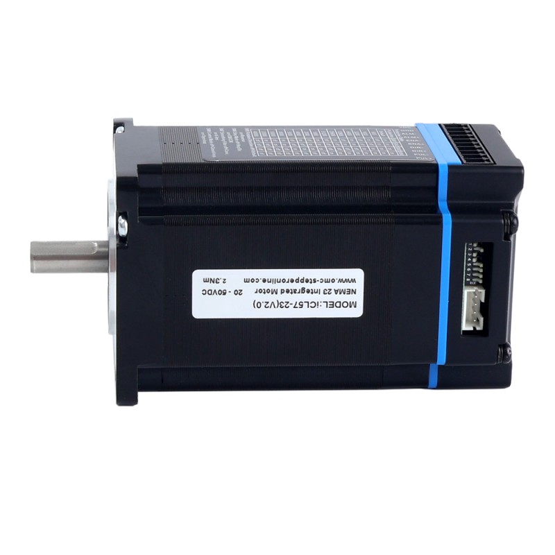 iCL Serie NEMA 23 Geïntegreerde Gesloten Lus Stappenmotor 2.3Nm (325.71oz.in) 20-50VDC met 14-bits Encoder