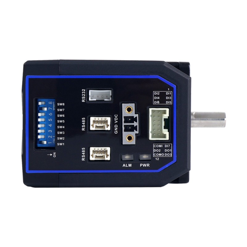 iCL serie NEMA 23 geïntegreerde RS485 Closed Loop stappenmotor 1,3 Nm (184,1oz.in) 20-50VDC met 14-bits encoder