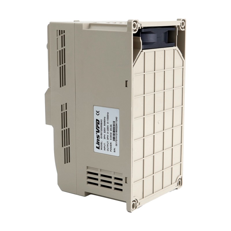 EV50 serie VFD 7.5HP 5.5KW 23A driefasige 220V variabele frequentieaandrijving