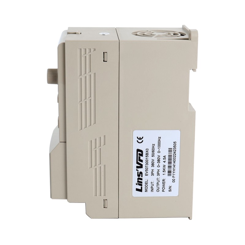 EV50 serie VFD 2HP 1.5KW 4.5A driefasige 380V variabele frequentieaandrijving