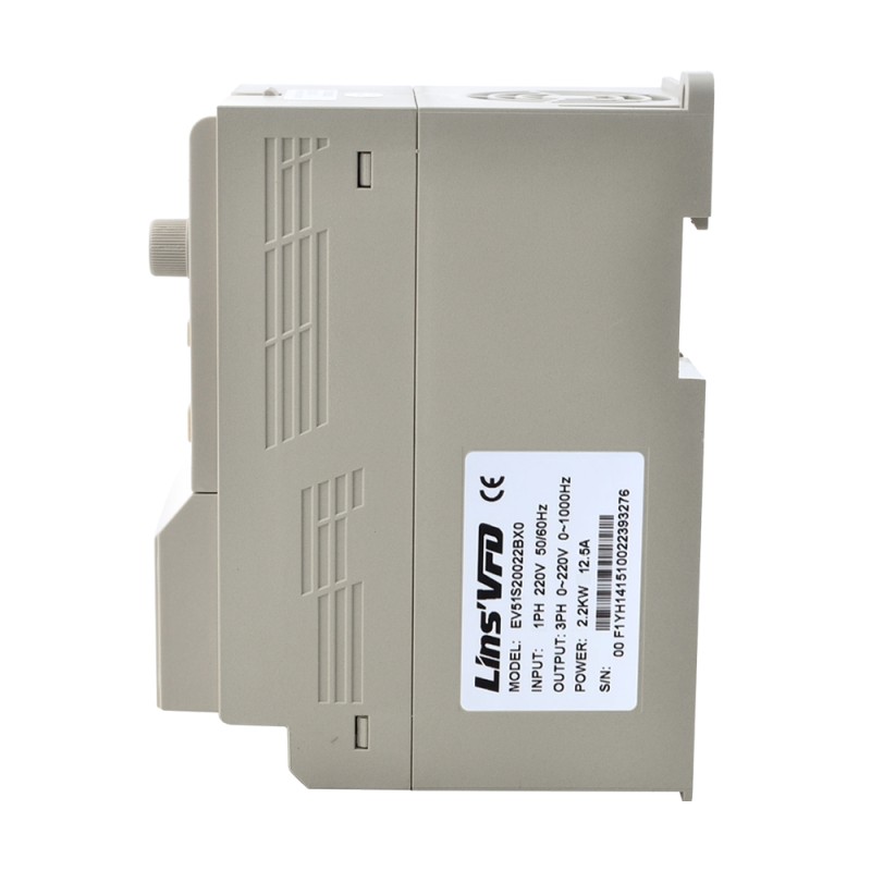 220V 2.2KW 80x73x193.5mm luchtgekoelde spindelmotor en 3HP 2.2KW 12.5A variabele frequentieregelaar kit
