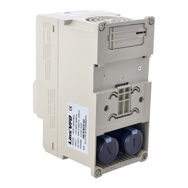 EV51 serie VFD 5 pk 3.7KW 15.2A één fase / drie fase 220V CNC spindel motor variabele frequentieaandrijving