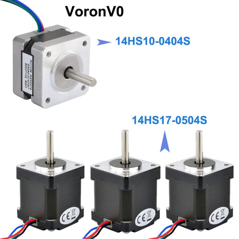 Nema 14 Stappenmotorkit voor Voron V0