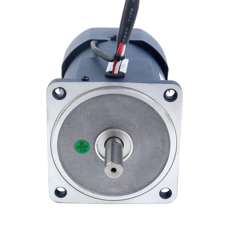 120W 220VAC 50Hz 90-1350RPM 0,90Nm(127,45oz.in) Flens 90mm Eenfasige AC-motor met variabele snelheid - 5IK120RA-CF | StepperOnline