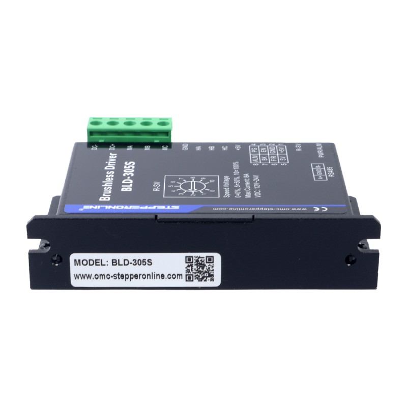 Digitale borstelloze DC-motordriver 12-24VDC Max 8.0A 120W - BLD-305S | StepperOnline