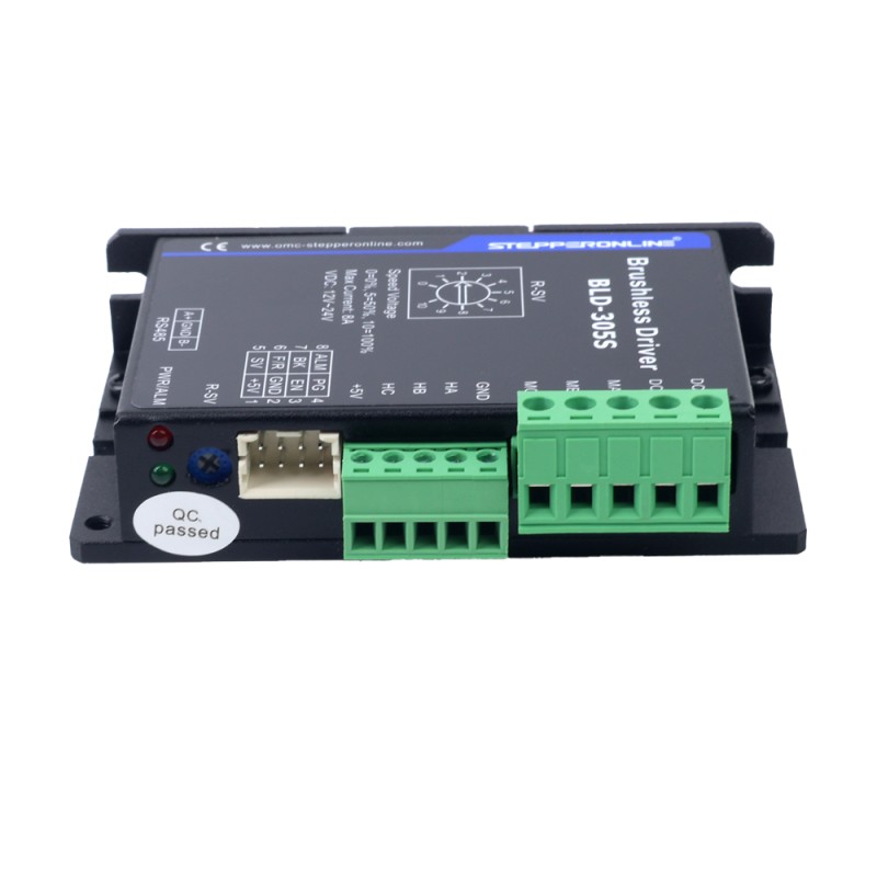 Digitale borstelloze DC-motordriver 12-24VDC Max 8.0A 120W - BLD-305S | StepperOnline
