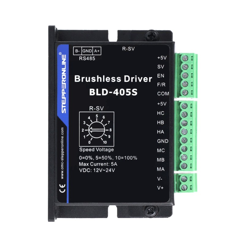 Digitale Brushless DC Motor Driver 12V-24VDC Max 5.0A 120W