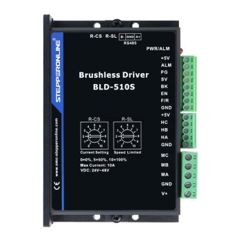Digitale Brushless DC Motor Driver 24V-48VDC Max 13.0A 200W