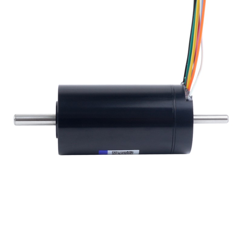 Borstelloze kernloze ronde motor 24V 45mNm 73,04W 3,9A Ф30x56mm - 30CL56-24-P2-15500 | StepperOnline