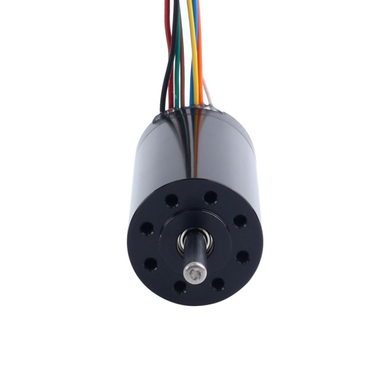 Borstelloze kernloze ronde motor 24V 45mNm 73,04W 3,9A Ф30x56mm - 30CL56-24-P2-15500 | StepperOnline