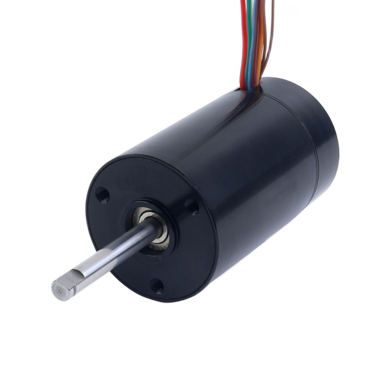 Borstelloze kernloze ronde motor 24V 200mNm 104,71W 6,15A Ф43x69mm - 43CL70-24-P2-5000 | StepperOnline