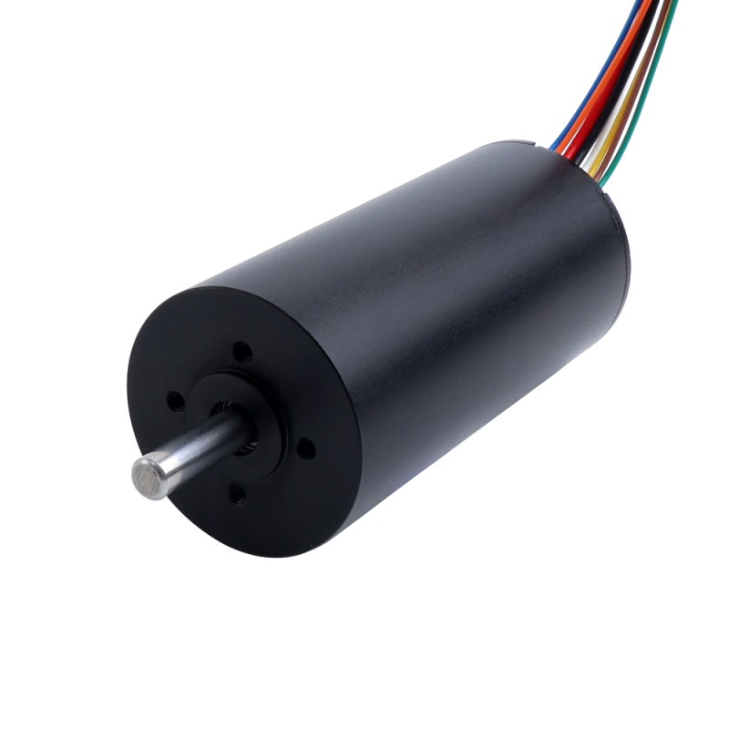 Borstelloze kernloze ronde motor 24V 200mNm 192,67W 9,65A Ф40x84mm - 40CL84-24-P2-9200 | StepperOnline