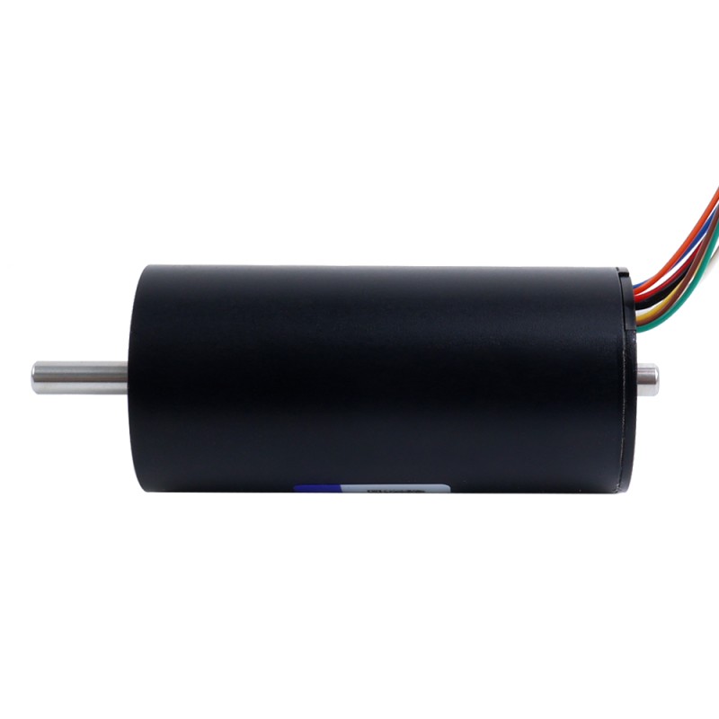 Borstelloze kernloze ronde motor 24V 200mNm 192,67W 9,65A Ф40x84mm - 40CL84-24-P2-9200 | StepperOnline