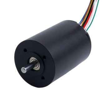 Borstelloze kernloze ronde motor 28V 3500RPM 304mNm 111W 6,06A Ф50x70mm