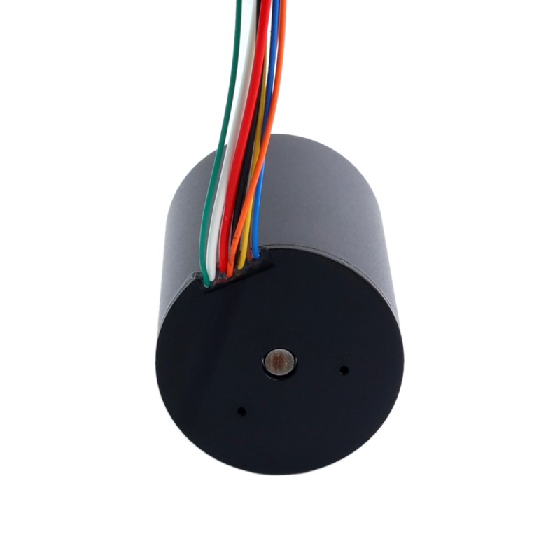 Borstelloze kernloze ronde motor 28V 304mNm 111W 6,06A Ф50x70mm - 50CL70-28-P2-3500 | StepperOnline