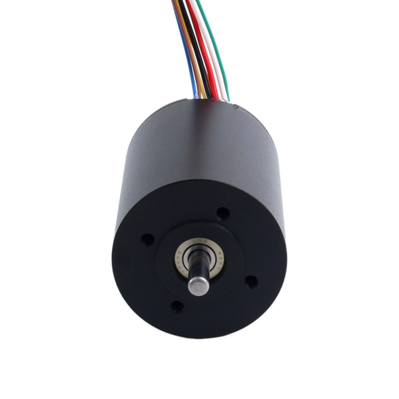 Borstelloze kernloze ronde motor 28V 304mNm 111W 6,06A Ф50x70mm - 50CL70-28-P2-3500 | StepperOnline