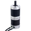 24V 101W ronde BLDC-motor met tandwieloverbrenging 20,00Nm(2832.23oz.in) 100:1 ronde planetaire versnellingsbak - 57BYA74-24-01-PG100 | StepperOnline