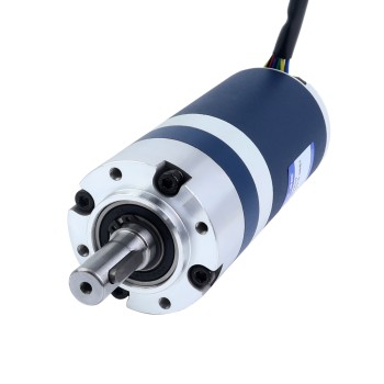 24V 90W 560RPM Tandwielborsteloze DC-motor 1,38Nm(195,42oz.in) 5,36:1 Planetair reductiemechanisme