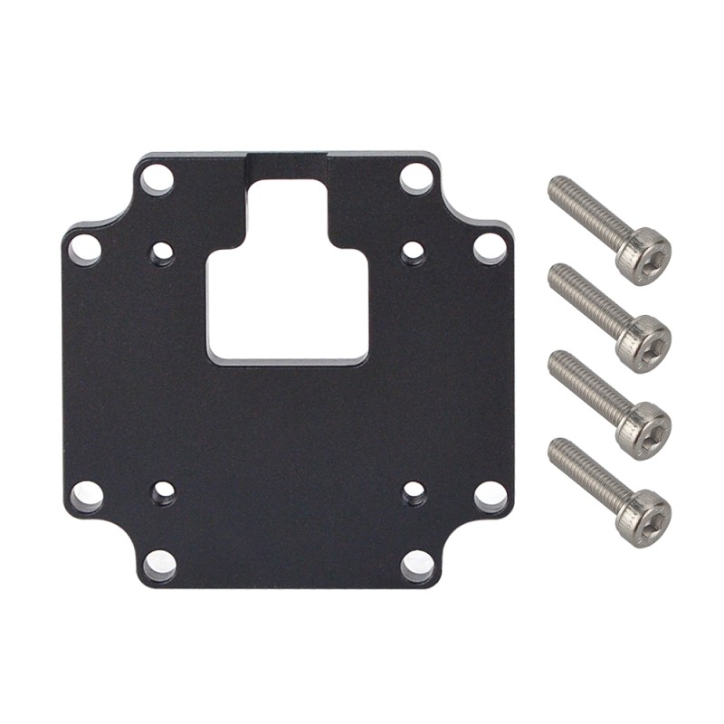 Nema 23-flens voor ISC- en ISD-serie drivers Montage op Nema 23-stappenmotoren