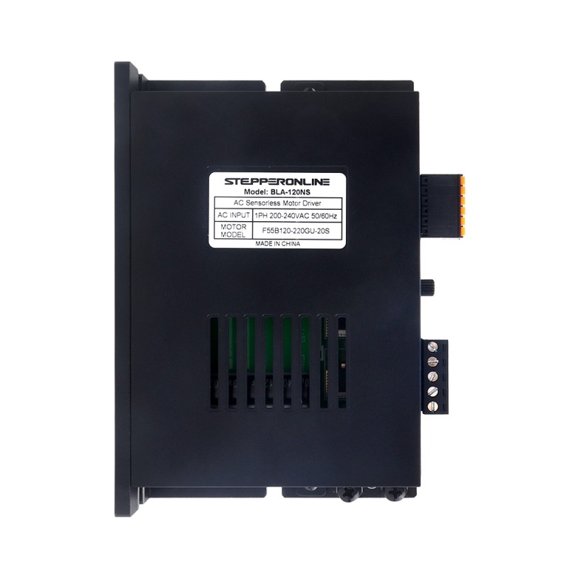 Sensorloze borstelloze motorregelaar BLA-serie 220 V AC 1,2 A 120 W met sinusgolf-aansturing - BLA-120NS | StepperOnline