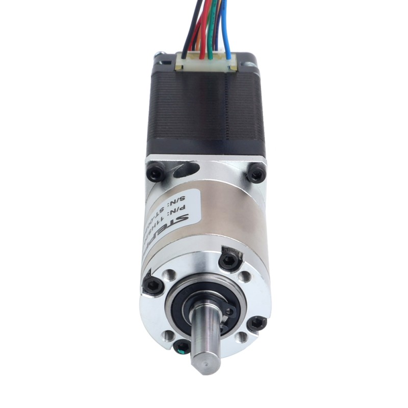 Nema 11 stappenmotor met hoge precisie versnellingsbak overbrengingsverhouding 16:1 en magnetische encoder 1000PPR(4000CPR) - 11HS20-0674D-EGS16-AR4 | StepperOnline