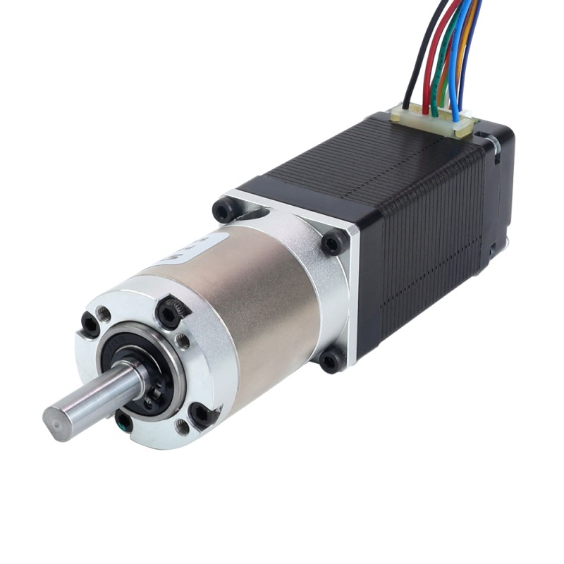Nema 11 stappenmotor met hoge precisie versnellingsbak overbrengingsverhouding 16:1 en magnetische encoder 1000PPR(4000CPR) - 11HS20-0674D-EGS16-AR4 | StepperOnline