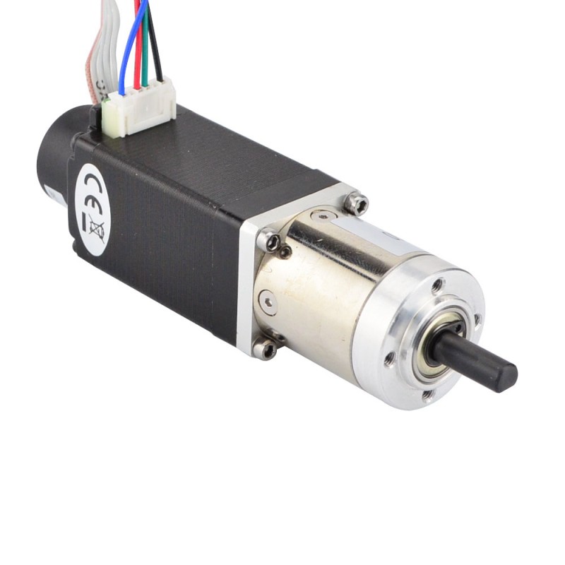 Nema 11 Gesloten-lus Geared Stepper L=51mm Overbrengingsverhouding 14:1 Encoder 300PPR
