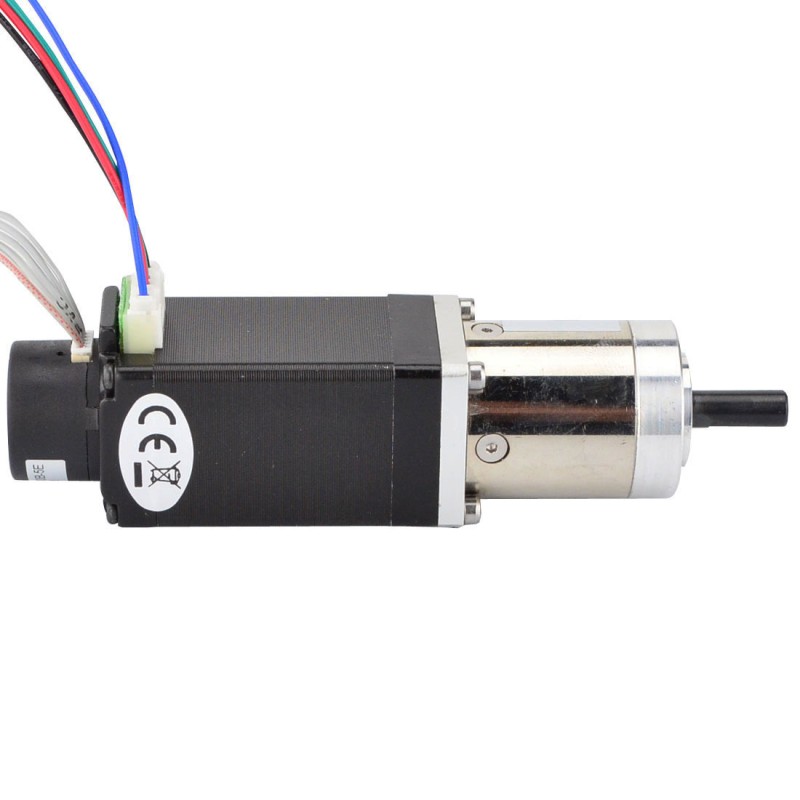 Nema 11 Gesloten-lus Geared Stepper L=51mm Overbrengingsverhouding 14:1 Encoder 300PPR
