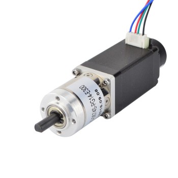 Nema 11 Gesloten-lus Geared Stepper L=51mm Overbrengingsverhouding 14:1 Encoder 300PPR
